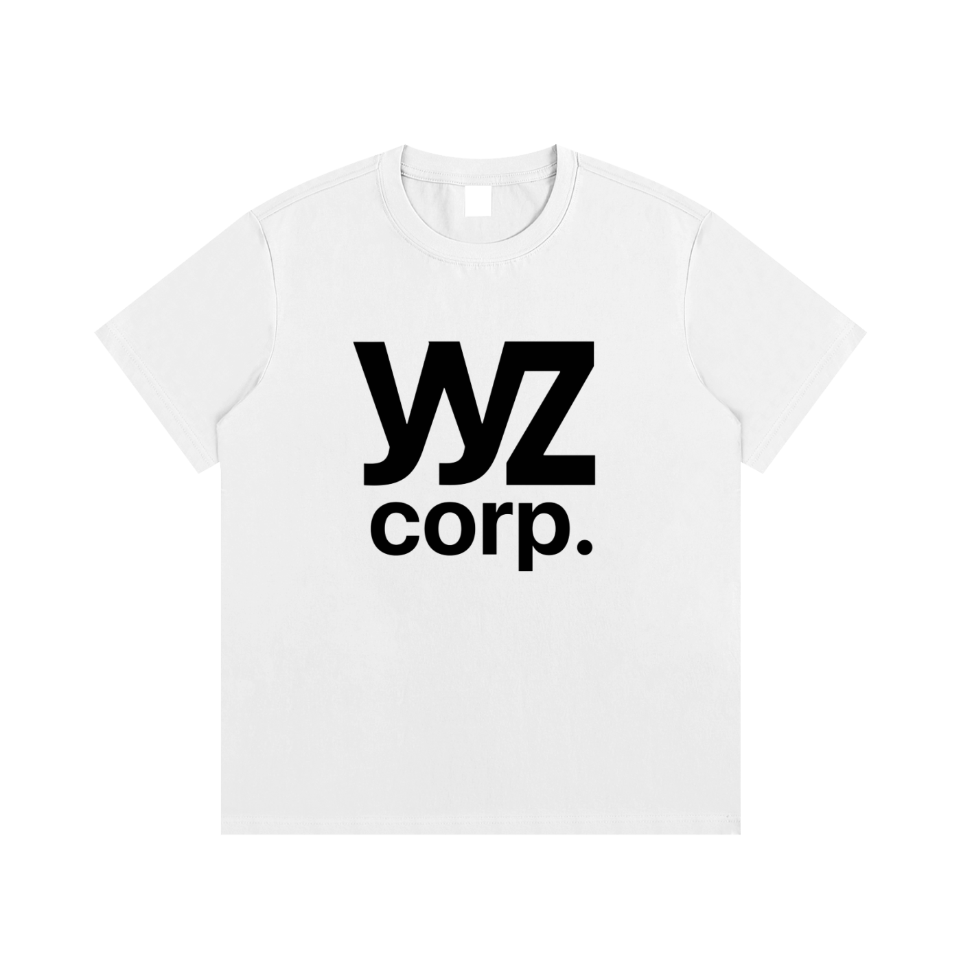 WHITE "YYZCORP" TEE
