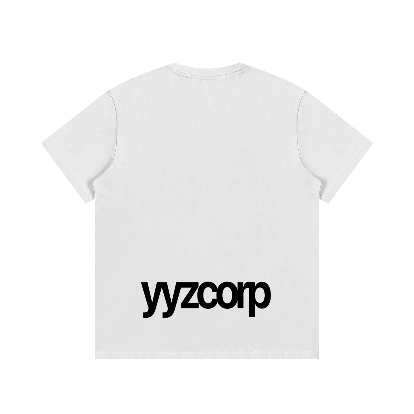 WHITE "YYZCORP" TEE