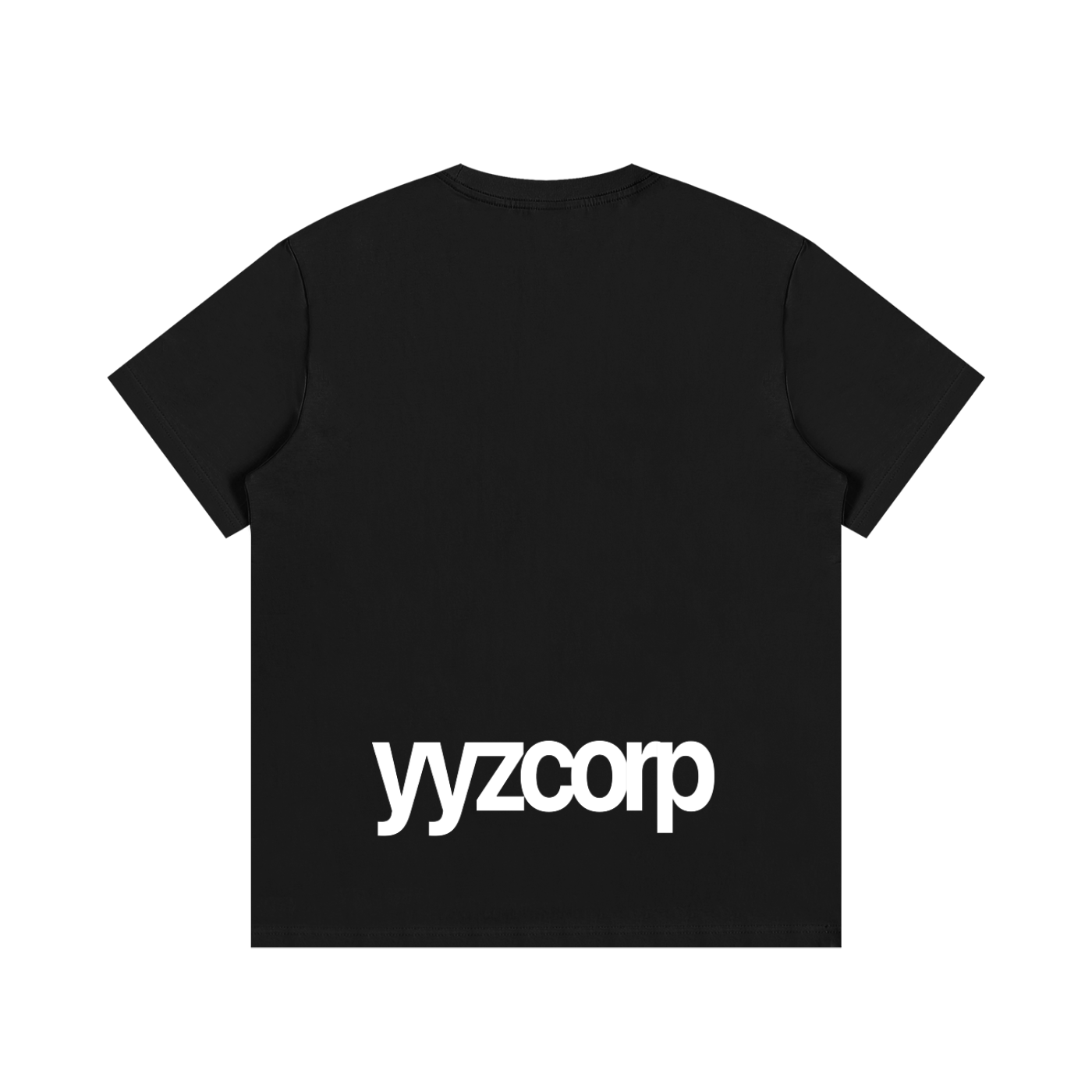 BLACK "YYZCORP" TEE